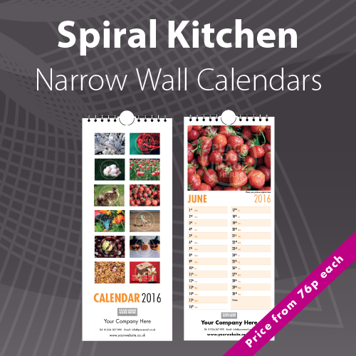 Personalised Kitchen Photo Calendars